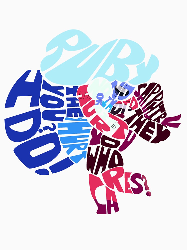 ruby and sapphire shirt