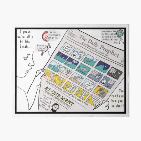 Jonah Art Board Print