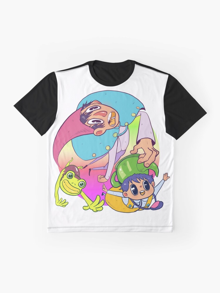 Alternate view of Over the Garden Warp Graphic T-Shirt