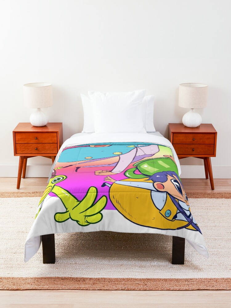 Alternate view of Over the Garden Warp Comforter