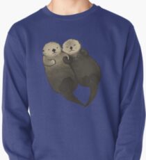 Loutres significatives - Loutres se tenant par la main Sweatshirt