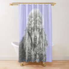 Miniature Poodle Shower Curtains Redbubble