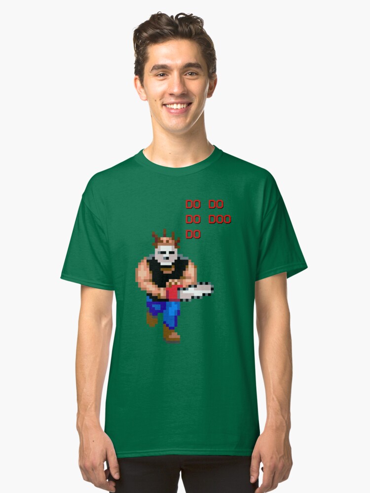 Alternate view of Chainsaw Maniac - DO DO DO DOO DO Classic T-Shirt
