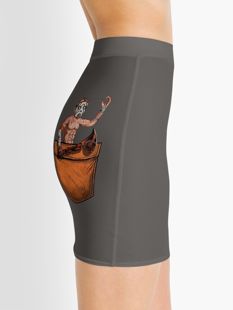 Alternate view of Pocket Psycho - Borderlands Mini Skirt