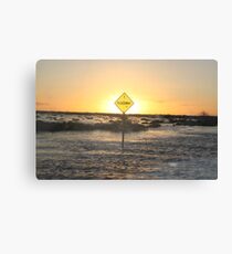 Flood Canvas Print