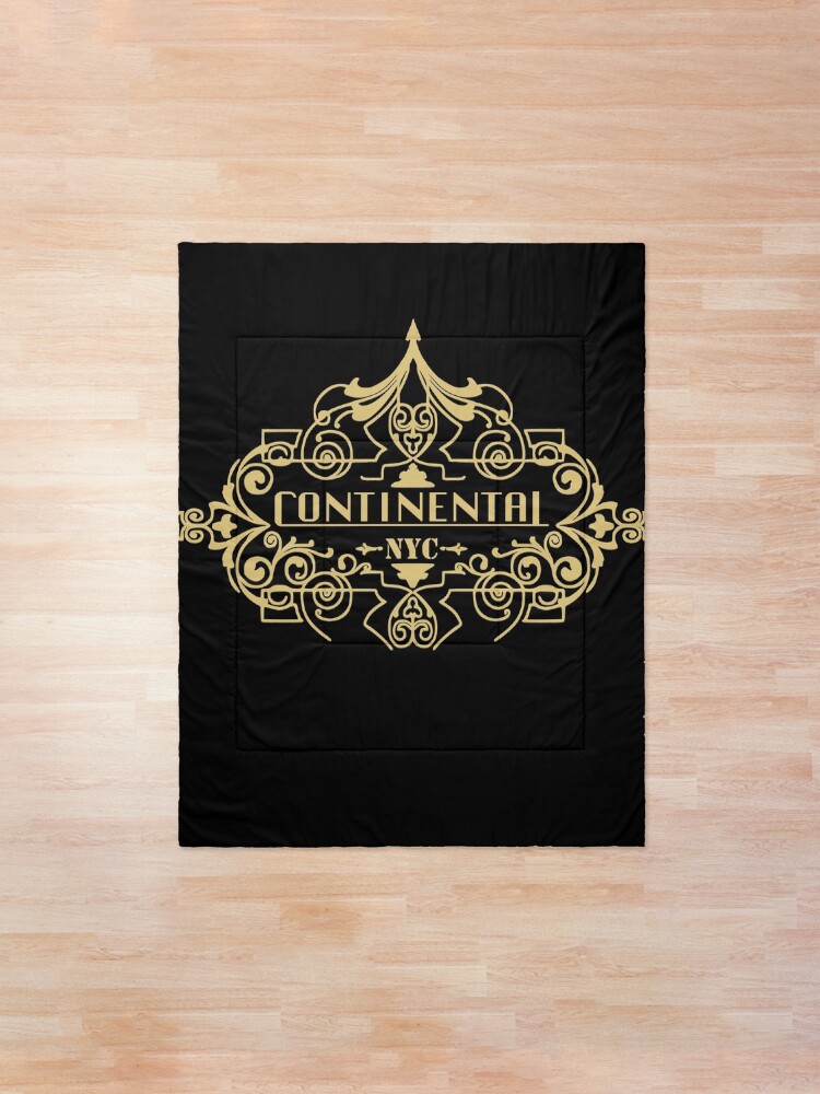 John Wick Continental Hotel New York Comforter By Dwinburn