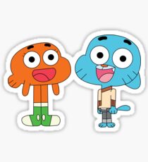 The amazing world of Gumballâ„¢, Gumball and Darwin Sticker