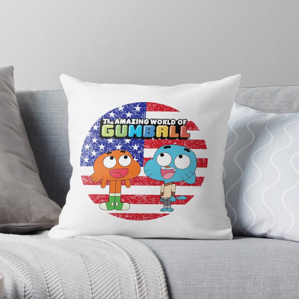 The amazing world of Gumball™, Gumball and Darwin Throw Pillow