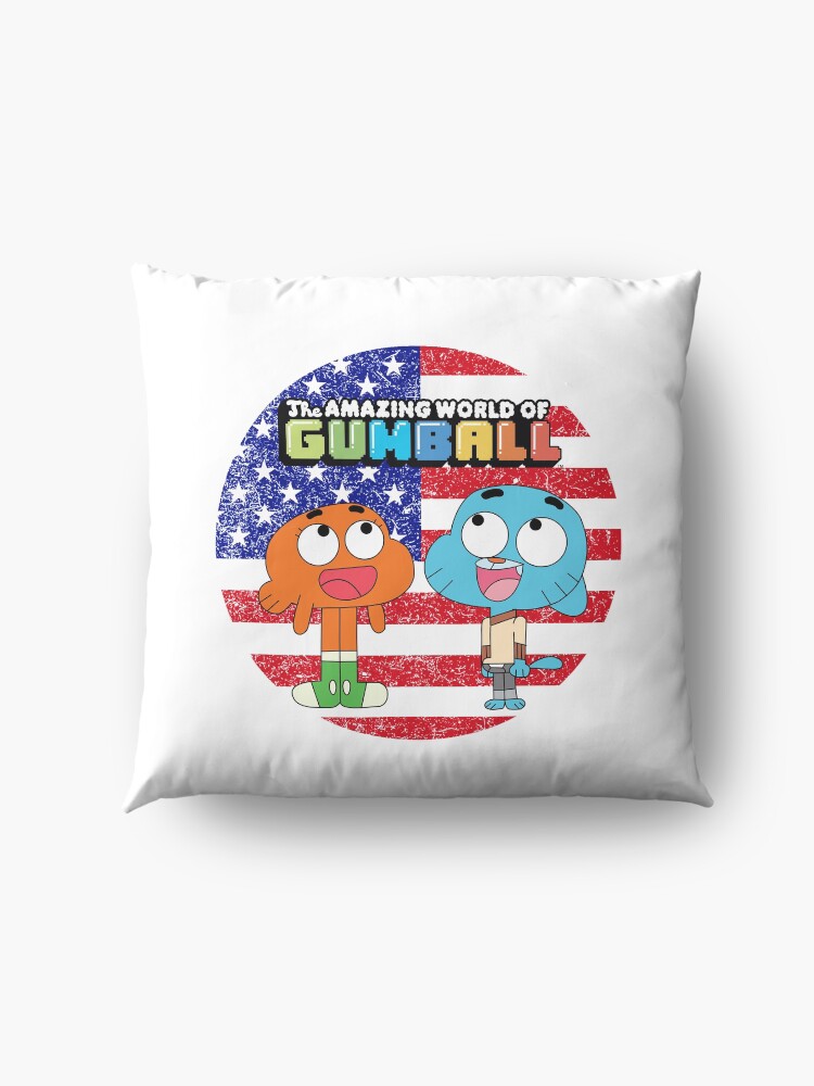 Alternate view of The amazing world of Gumball™, Gumball and Darwin Floor Pillow