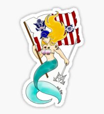 CG Mermaid Cutout Sticker