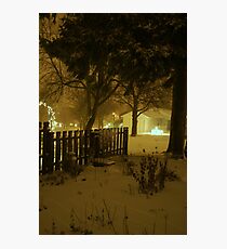 "Snowstorm" Photographic Print