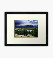 Kootenays Thunderstorm Framed Print
