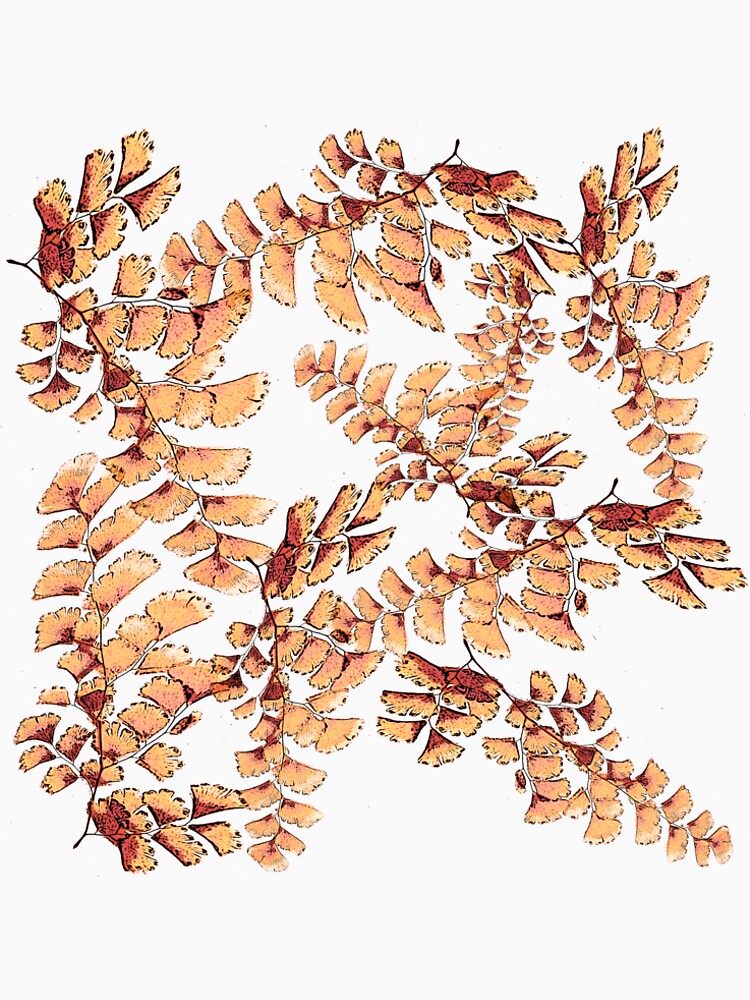 Goldene Blätter Muster von RanitasArt