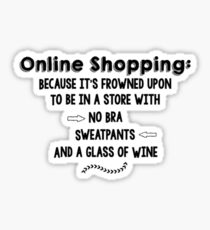 Online Shopping Sticker