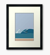 FORNĂ˜JELSE SURF Nr.03 Framed Print