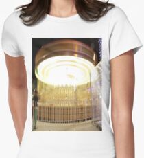 Carousel Long exposure Women's Fitted T-Shirt