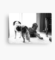 Nana's crystal Canvas Print