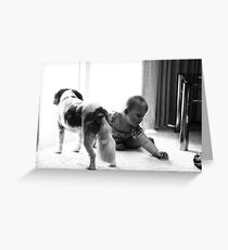 Nana's crystal Greeting Card