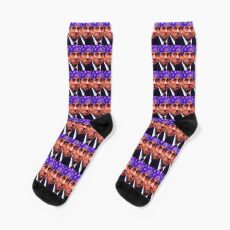 Prison Mike Funny Office Michael Scott Repeat Pattern Socks