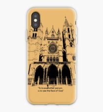 To love another person is iPhone Case