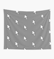 A computer pointer mouse direction device Wall Tapestry