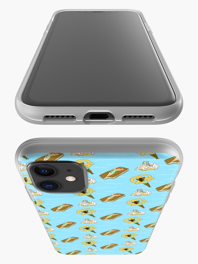 Alternate view of Foodie Pool Party iPhone Case & Cover