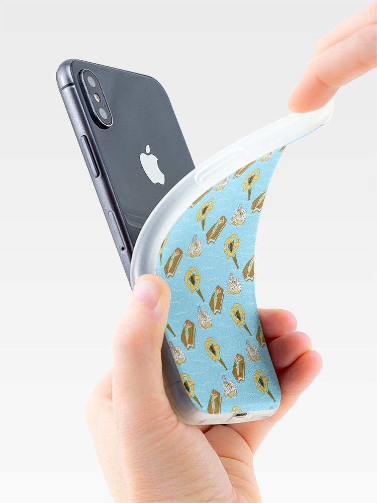 Alternate view of Foodie Pool Party iPhone Case & Cover