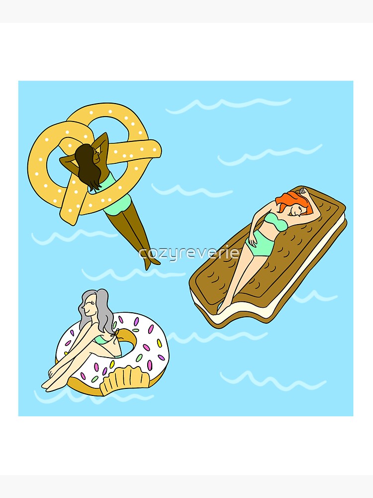 Foodie Pool Party by cozyreverie