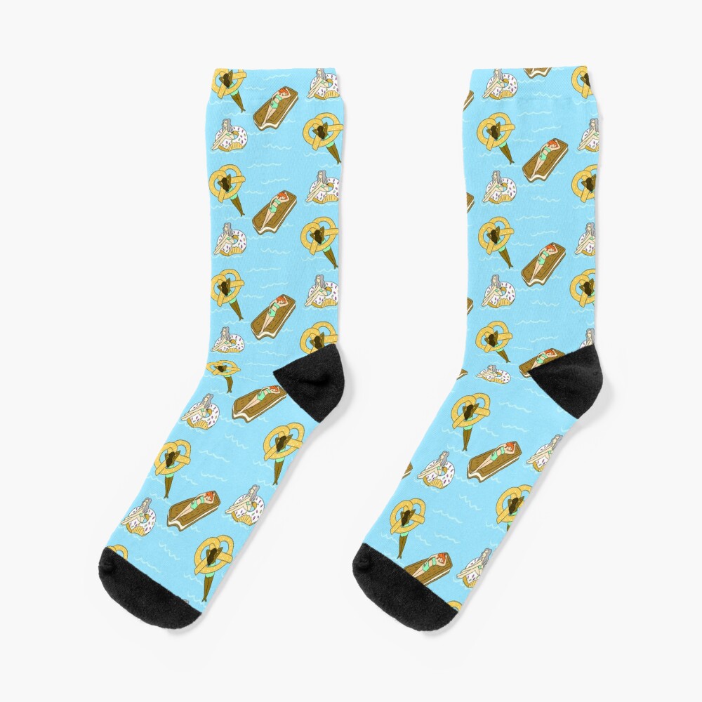 Foodie Pool Party Socks
