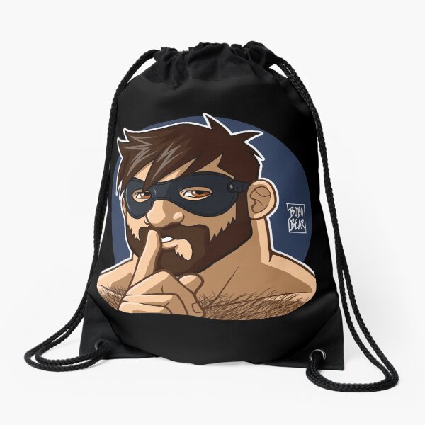 ADAM LIKES TO BE NAUGHTY Drawstring Bag