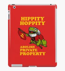 Hippity Hoppity Abolish Private Property iPad Case/Skin