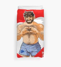 ADAM I LOVE YOU - HEART Duvet Cover