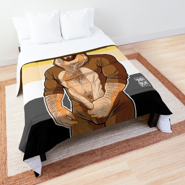 ADAM LIKES TEDDY BEARS - BEAR PRIDE Comforter