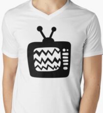 Vintage Cartoon TV Men's V-Neck T-Shirt