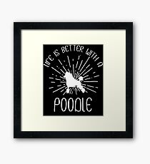 Poodle, Gift, Art, Dog Breed Framed Print