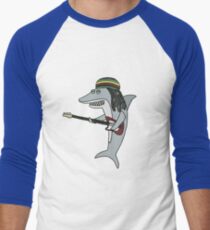 Reggae shark Baseball ¾ Sleeve T-Shirt