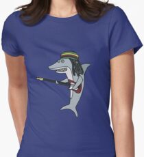 Reggae shark Women's Fitted T-Shirt