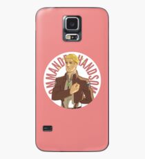 Funda/vinilo para Samsung Galaxy Botón Erwin - Comandante guapo