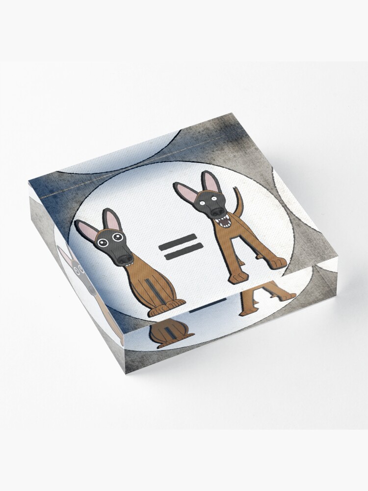Alternate view of Do Not Pet Acrylic Block