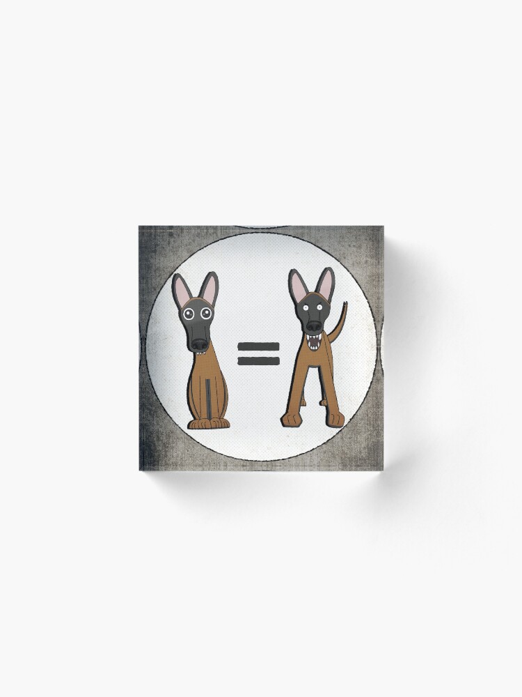 Alternate view of Do Not Pet Acrylic Block