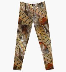 pheasant feathers 2 Leggings