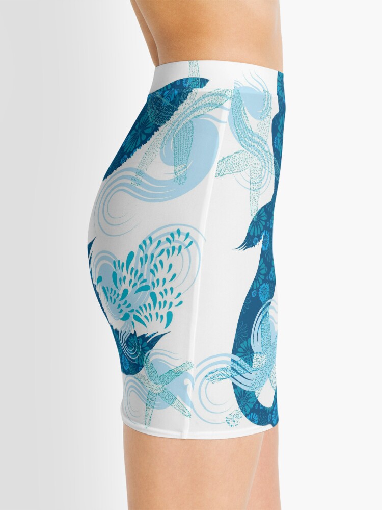 Alternate view of Mermaid Starfish Underwater Mini Skirt