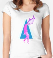 A perfect day for bananafish Women's Fitted Scoop T-Shirt