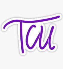 Tcu Sticker