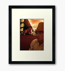 matthew. Framed Print