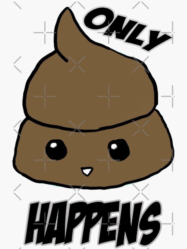 only poo happens by lokisart