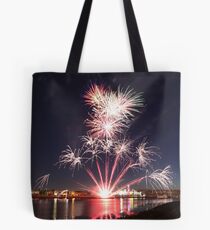 Red sky at night. Tote Bag