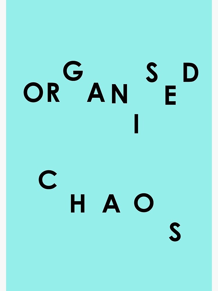 Organised Chaos - Notebook by embourne