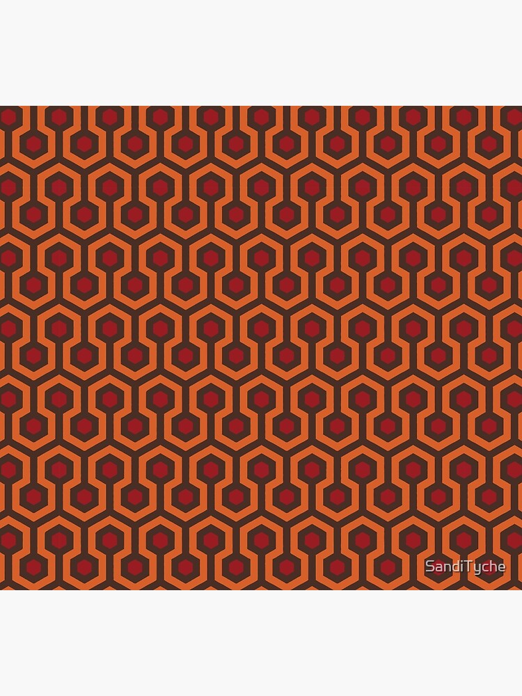 REDRUM Overlook Hotel Carpet Stephen King's The Shining by SandiTyche