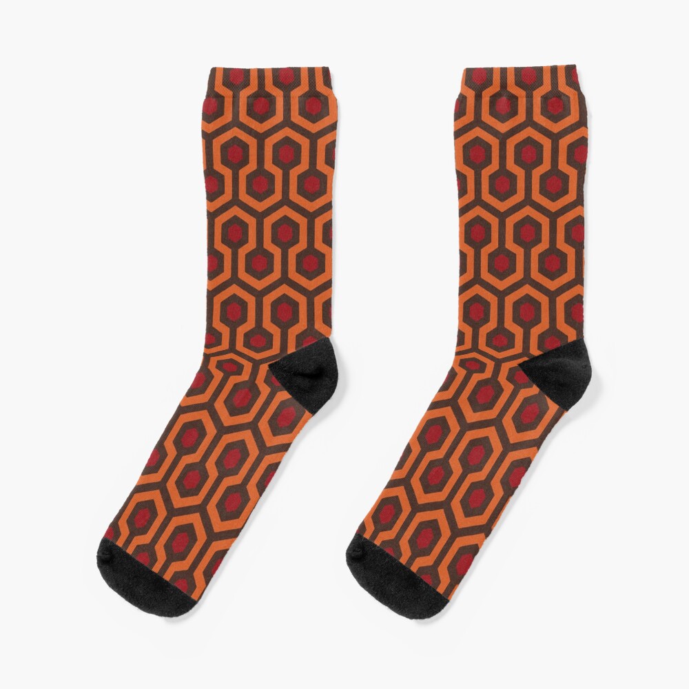 REDRUM Overlook Hotel Carpet Stephen King's The Shining Socks